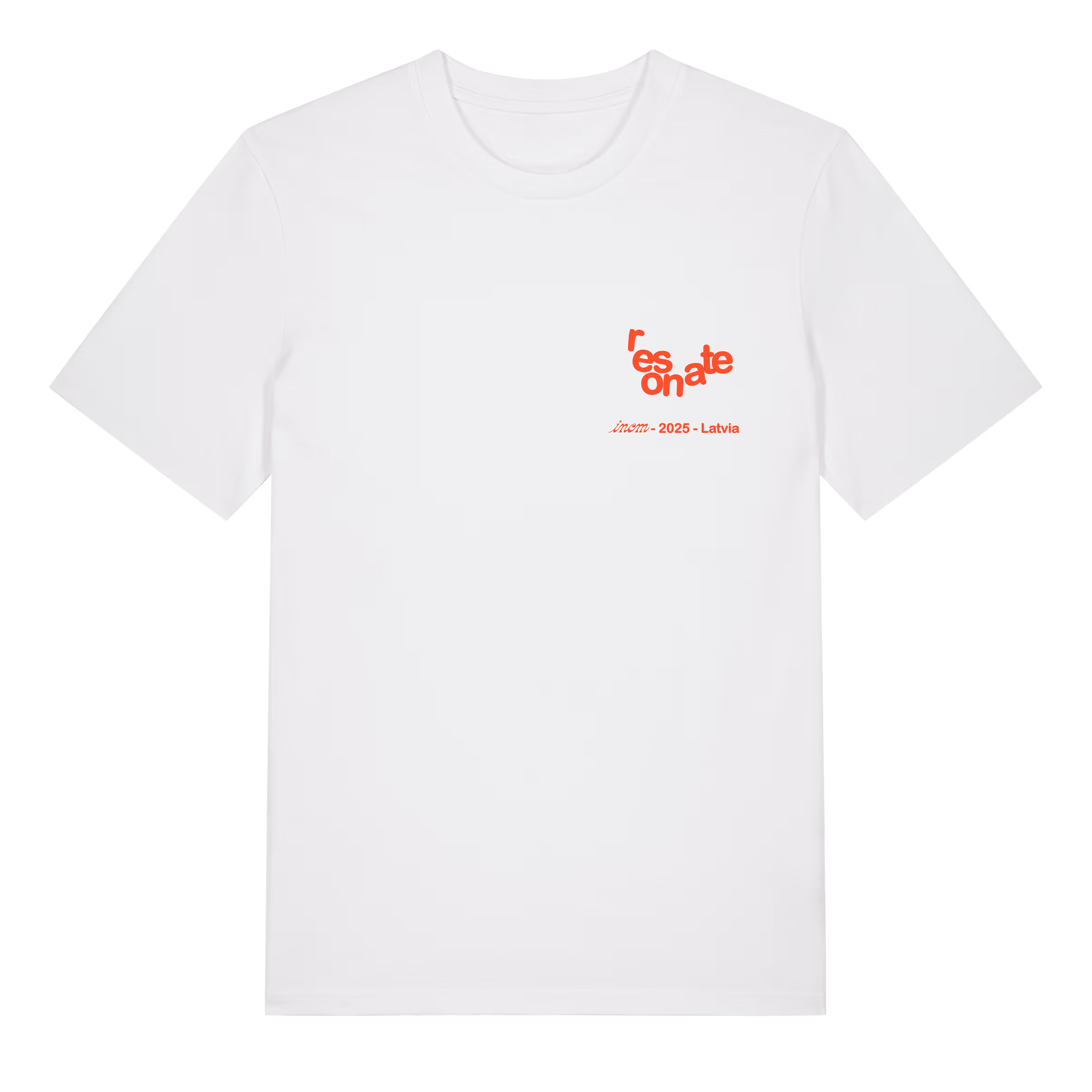 short sleeve t-shirt front